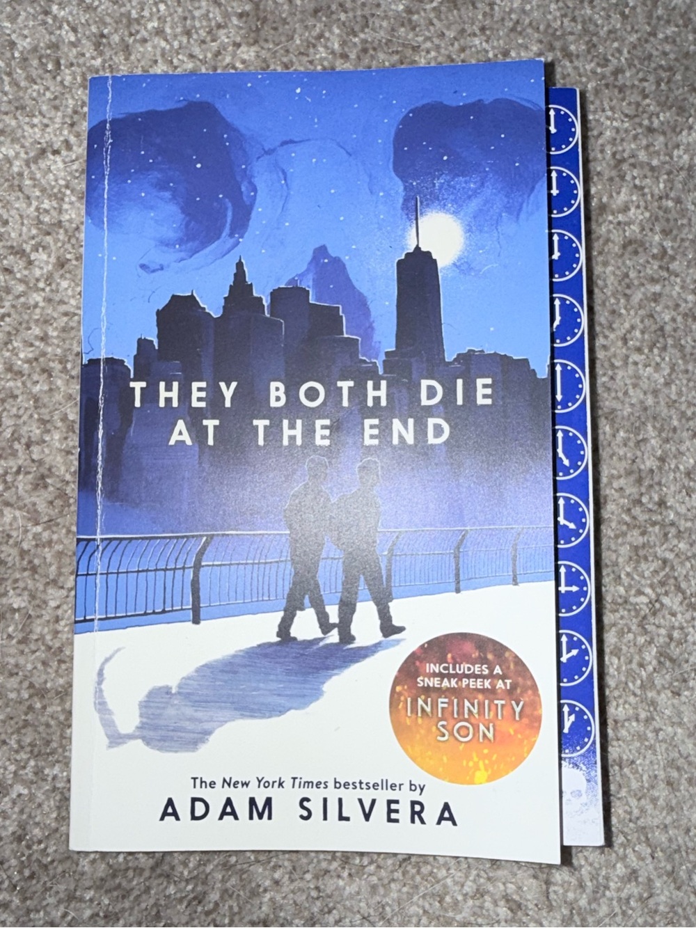 They Both Die at the End by Adam Silvera - Paperback